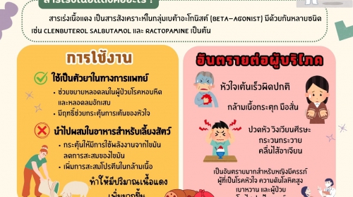 อันตรายจากสารเร่งเนื้อแดง
